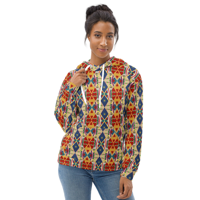 Egun Illuminations Hoodie | Afrocentric Spiritual Art