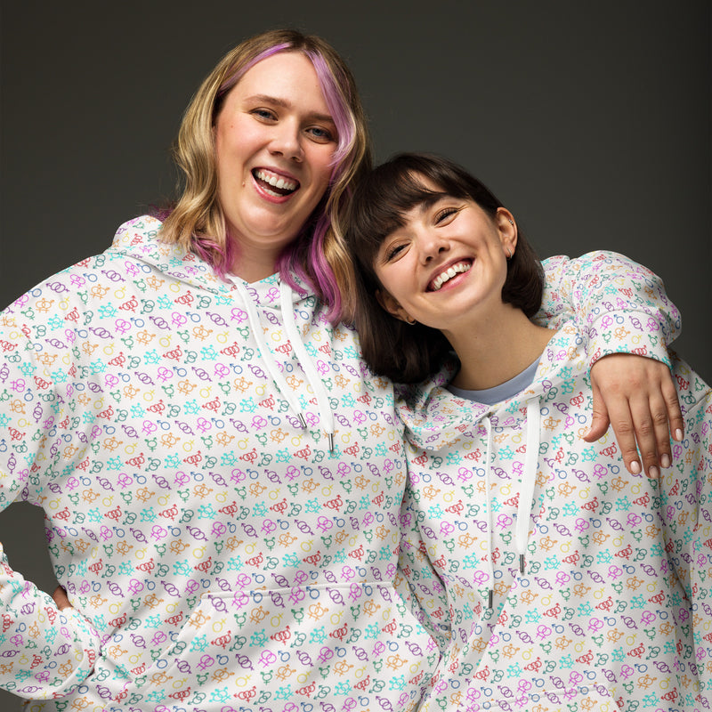 Come As You Are (Light) Hoodie | Queer Affirming Clothing
