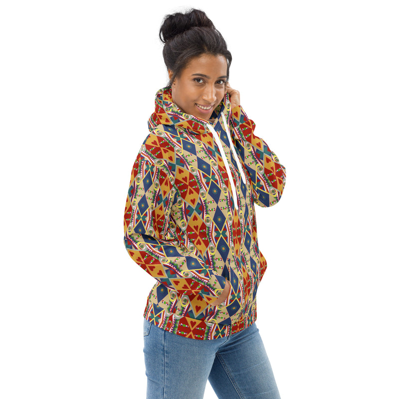 Egun Illuminations Hoodie | Afrocentric Spiritual Art
