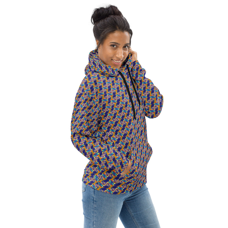 Nana's Strands Hoodie | Afrocentric Black Women's Fashion