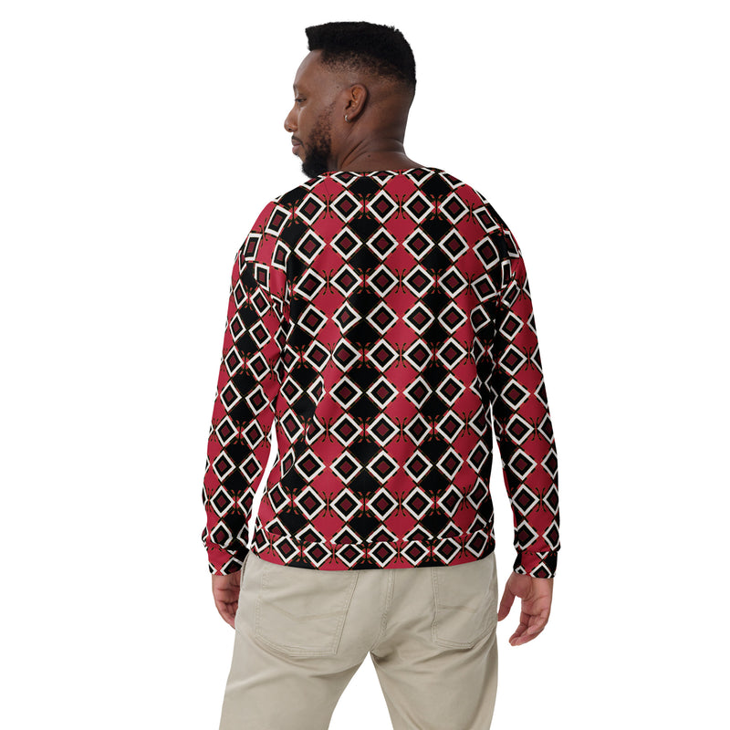 Garabato Pathways Sweatshirt | Afrocentric Spirituality & Queer Art