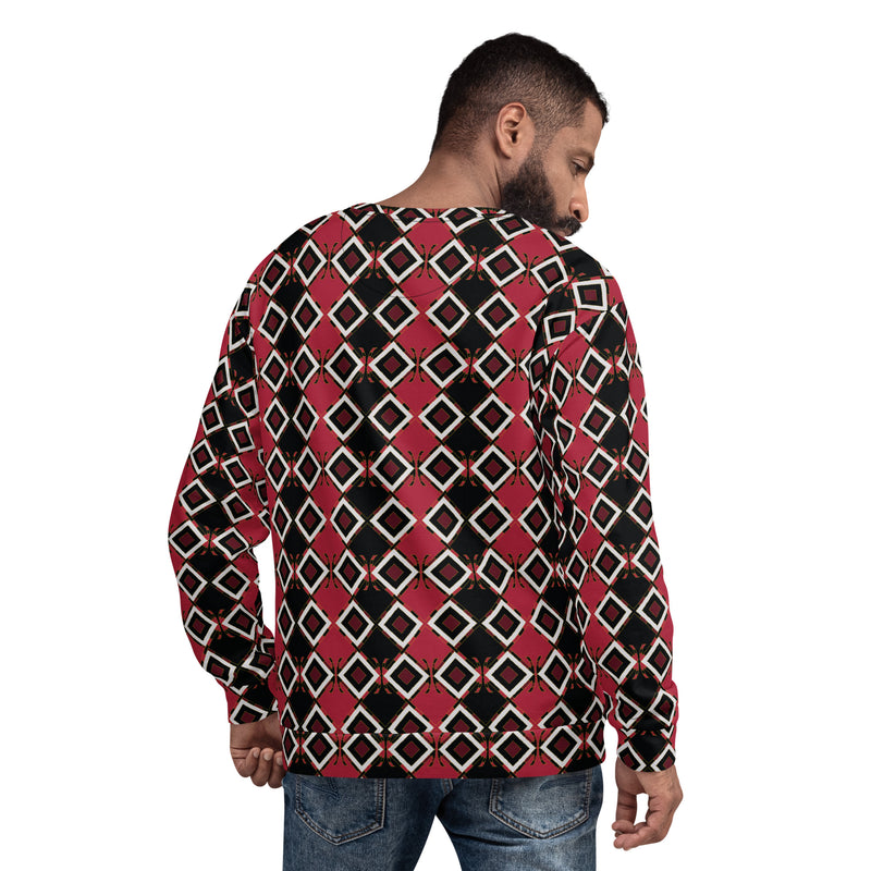 Garabato Pathways Sweatshirt | Afrocentric Spirituality & Queer Art