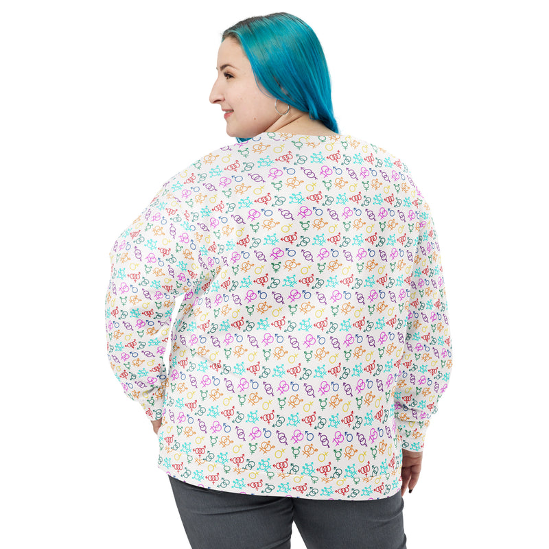 Come As You Are Sweatshirt | Queer Affirming Art