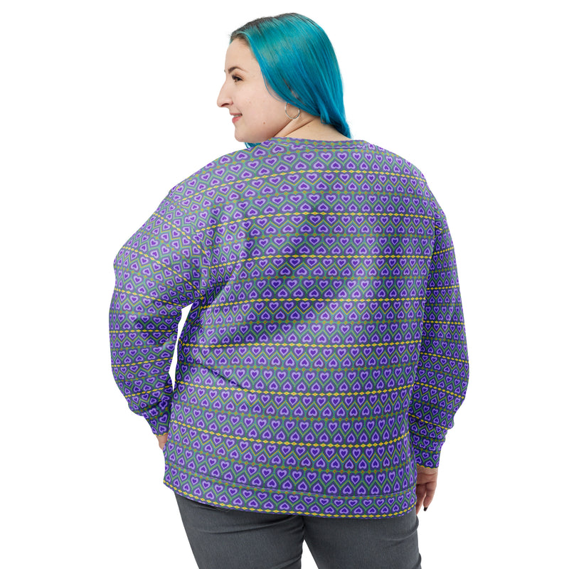 Lavender Love Sweatshirt | Queer Art & Black Pride
