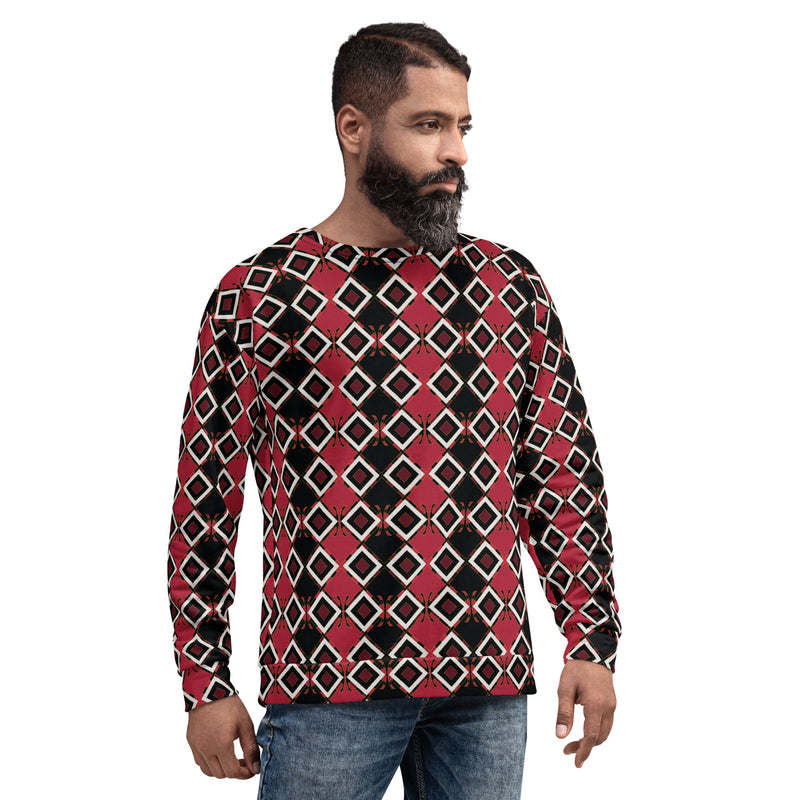Garabato Pathways Sweatshirt | Afrocentric Spirituality & Queer Art