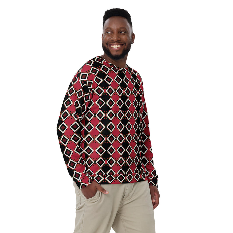 Garabato Pathways Sweatshirt | Afrocentric Spirituality & Queer Art