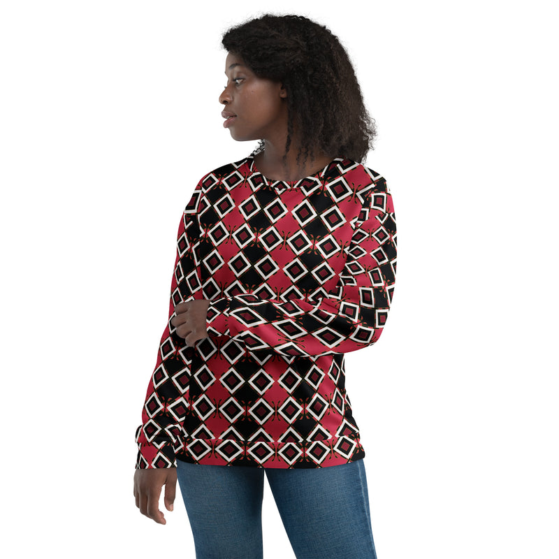 Garabato Pathways Sweatshirt | Afrocentric Spirituality & Queer Art
