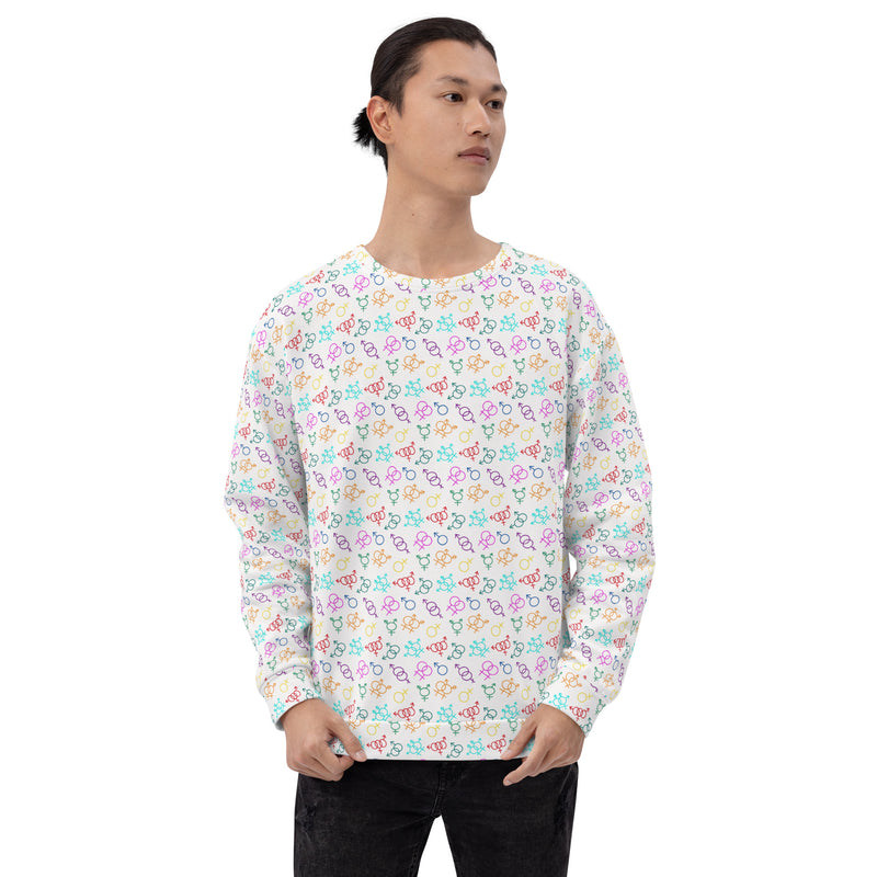 Come As You Are Sweatshirt | Queer Affirming Art