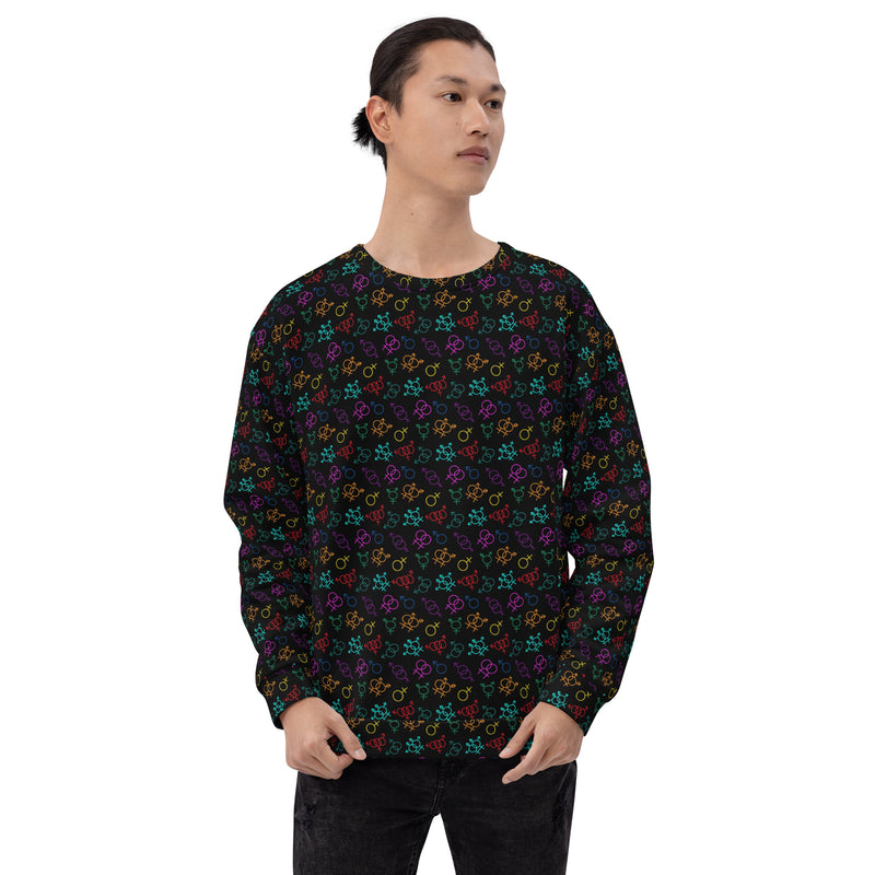 Come As You Are Sweatshirt | Queer Affirming Art