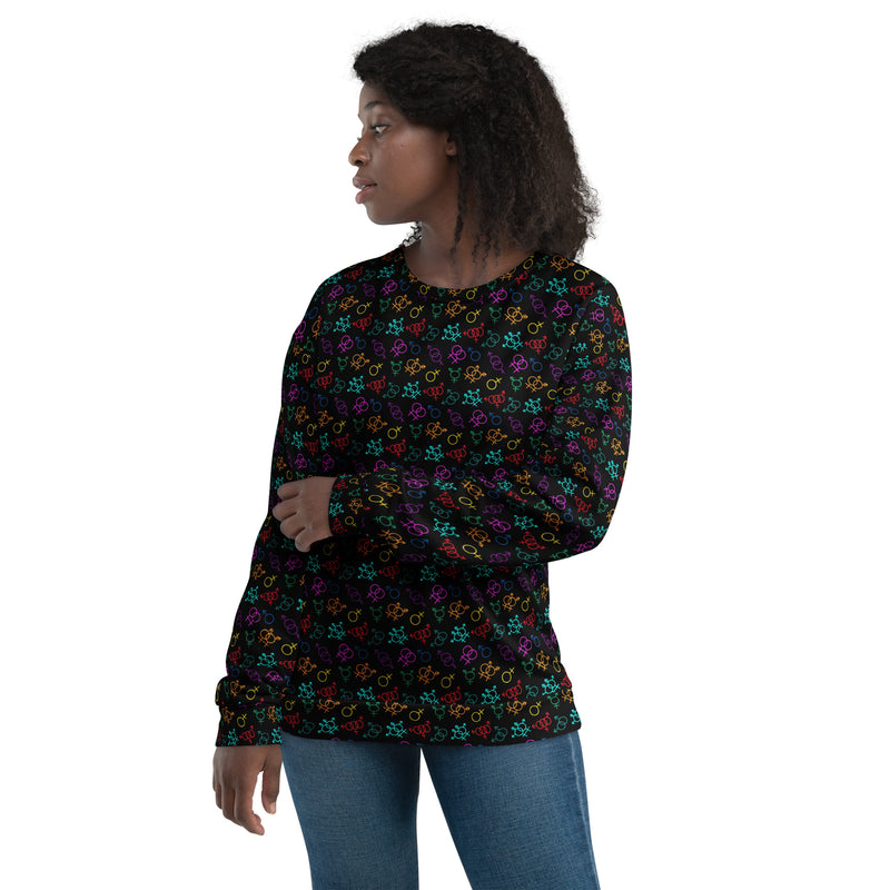 Come As You Are Sweatshirt | Queer Affirming Art