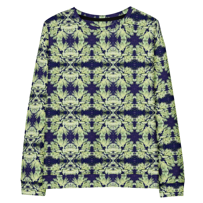 Lovin Lichen Sweatshirt | Black Botanical Art