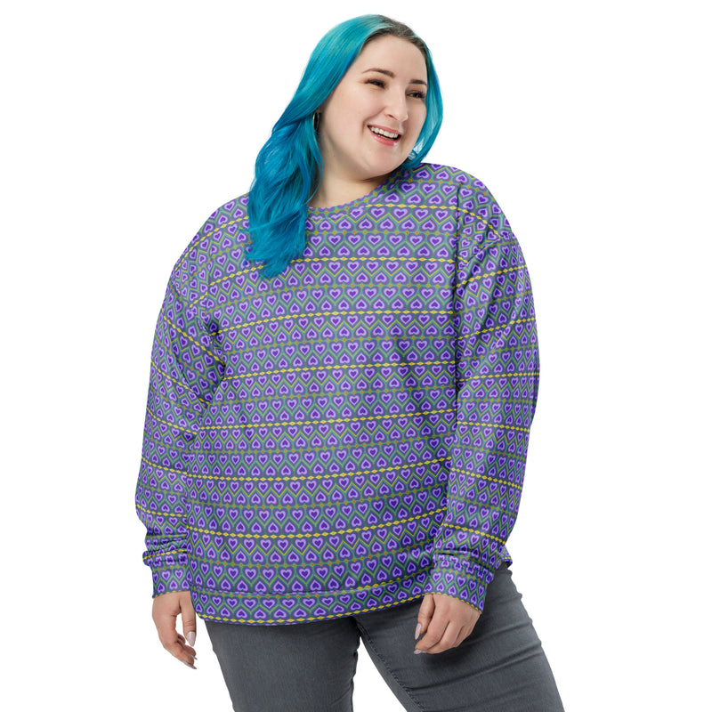 Lavender Love Sweatshirt | Queer Art & Black Pride