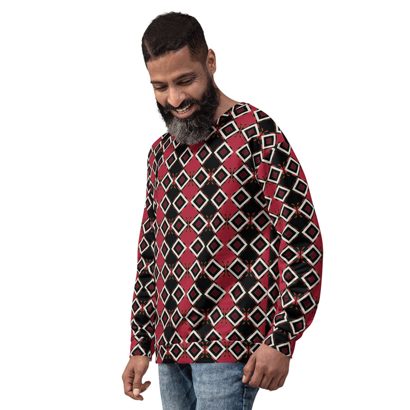 Garabato Pathways Sweatshirt | Afrocentric Spirituality & Queer Art