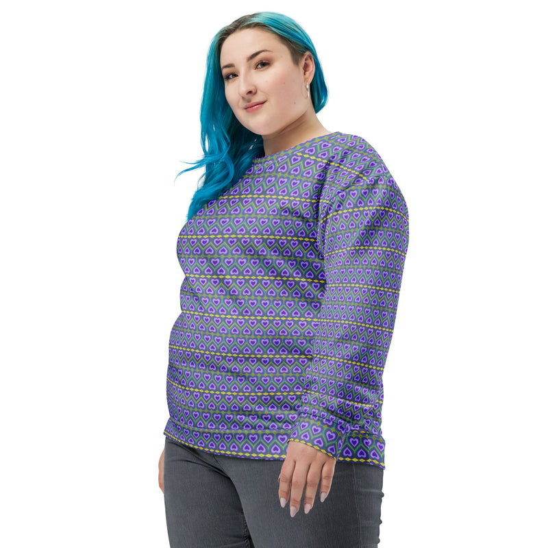 Lavender Love Sweatshirt | Queer Art & Black Pride