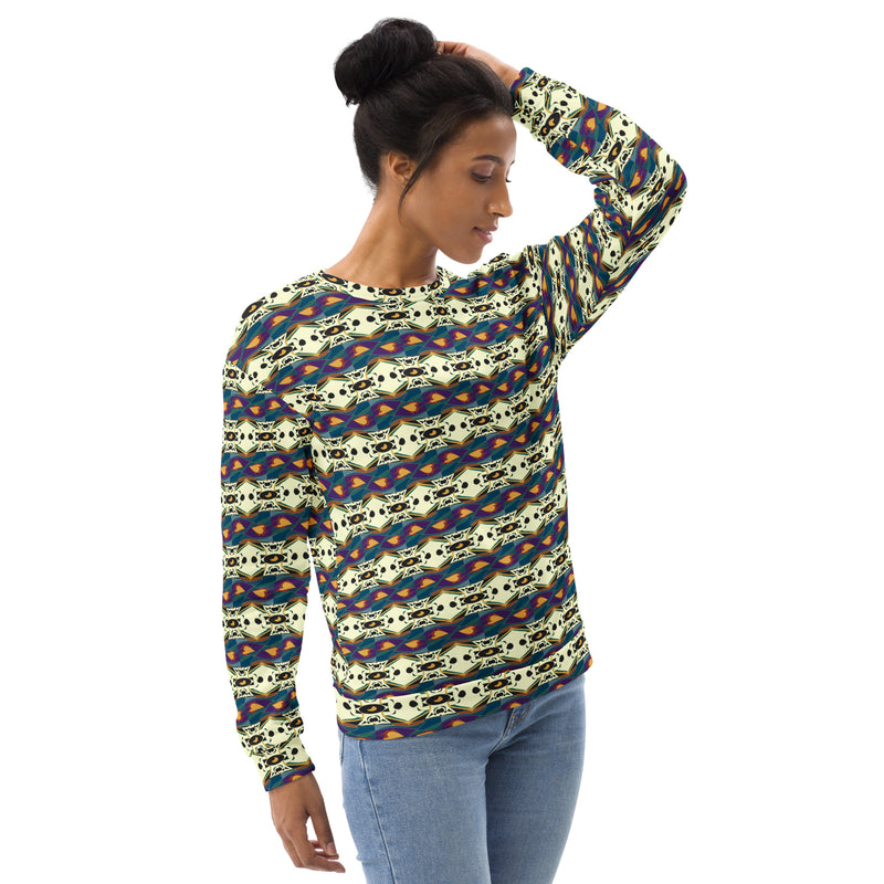 Spider Granma's Love Village Sweatshirt | Afrocentric Queer Art