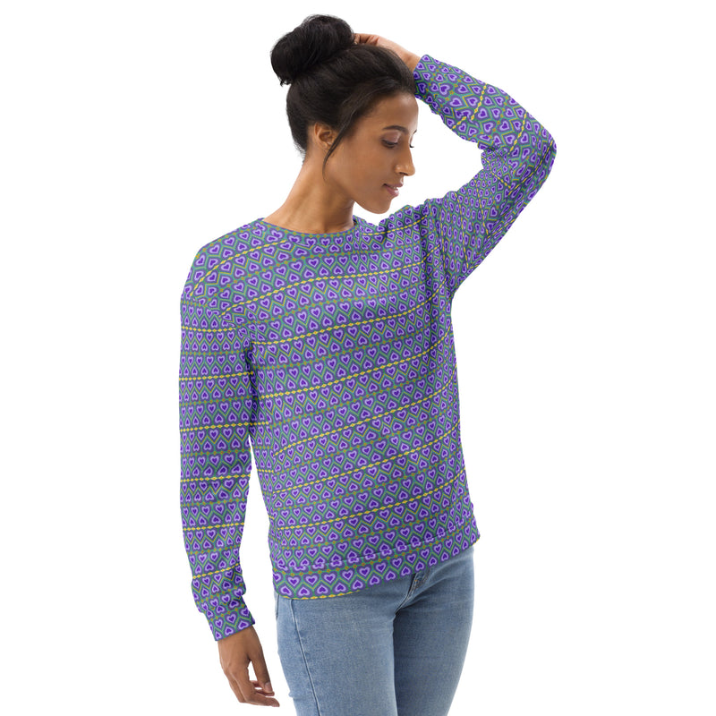 Lavender Love Sweatshirt | Queer Art & Black Pride