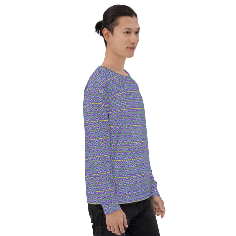 Lavender Love Sweatshirt | Queer Art & Black Pride