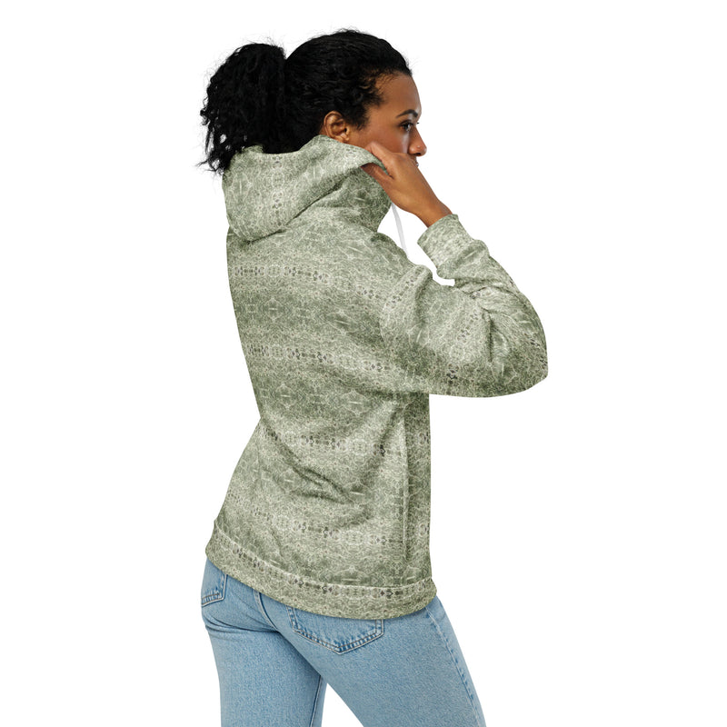 Spanish Moss Zip Hoodie | Afrocentric Southern Pride