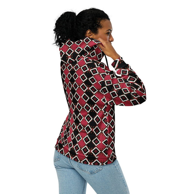 Garabato Pathways Zip Hoodie | Afrocentric & Queer Art