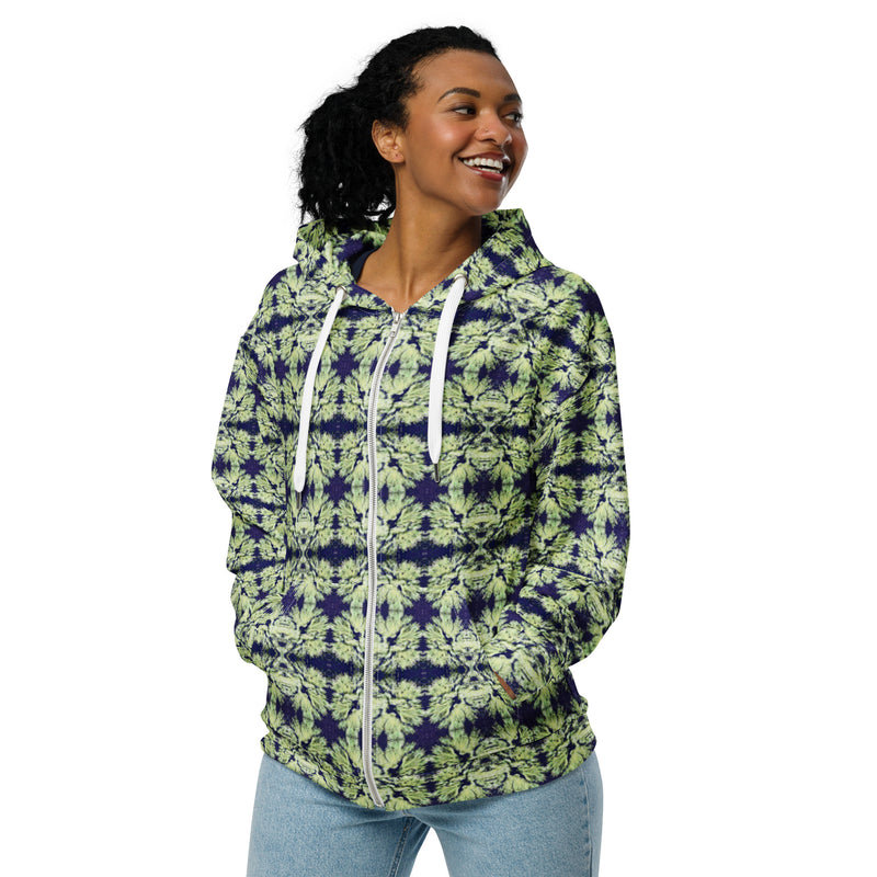 Lovin Lichen Zip Hoodie | Queer Nature Art