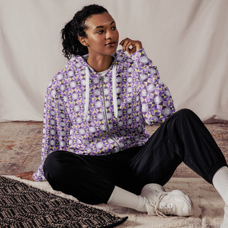 Oba Moro Pathways Zip Hoodie | Afrocentric Pride