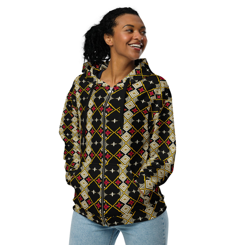 Issa Black Love Thang Zip Hoodie | Black Love Apparel