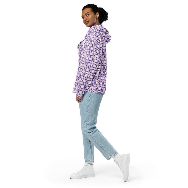 Oba Moro Pathways Zip Hoodie | Afrocentric Pride