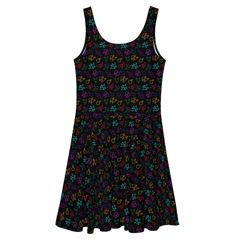 Come As You Are Skater Dress | Queer Art & Black Pride