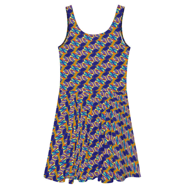 Nana's Strands Skater Dress | Black Heritage Fashion