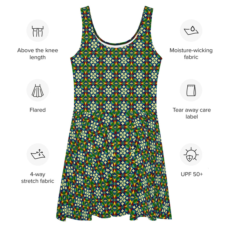 Every Star Ain't North Skater Dress | Black Queer Art