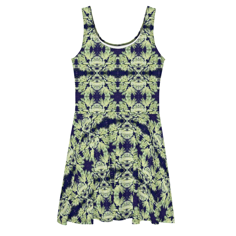 Lovin Lichen Skater Dress | Black Botanical Pride