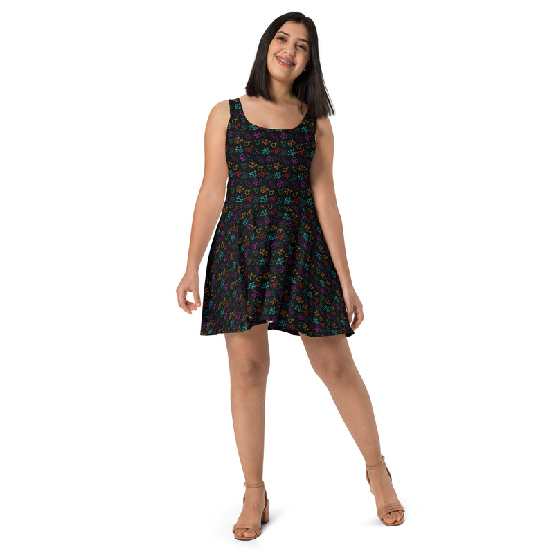 Come As You Are Skater Dress | Queer Art & Black Pride