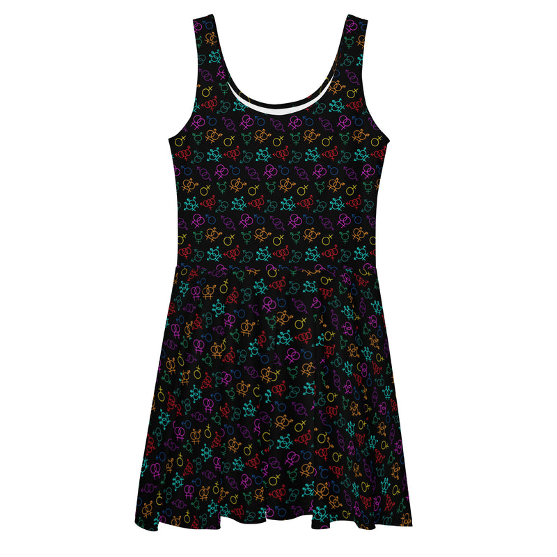 Come As You Are Skater Dress | Queer Art & Black Pride