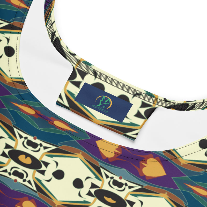 Granma Spider's Love Village Skater Dress | Afrocentric Fashion