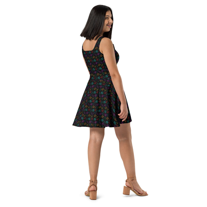Come As You Are Skater Dress | Queer Art & Black Pride