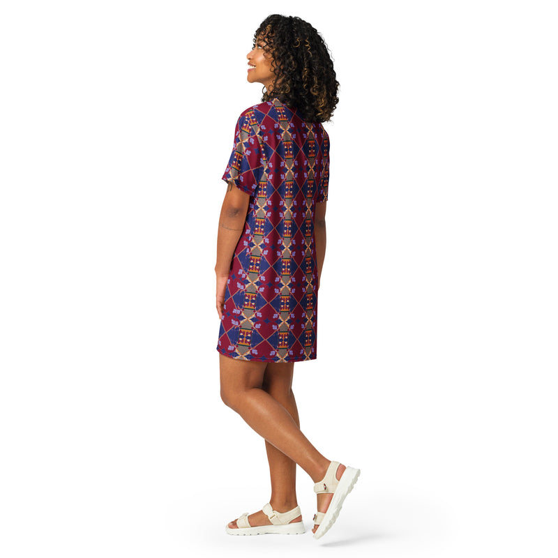 Ujamaa T-Shirt Dress | Kwanzaa & Black Pride Fashion