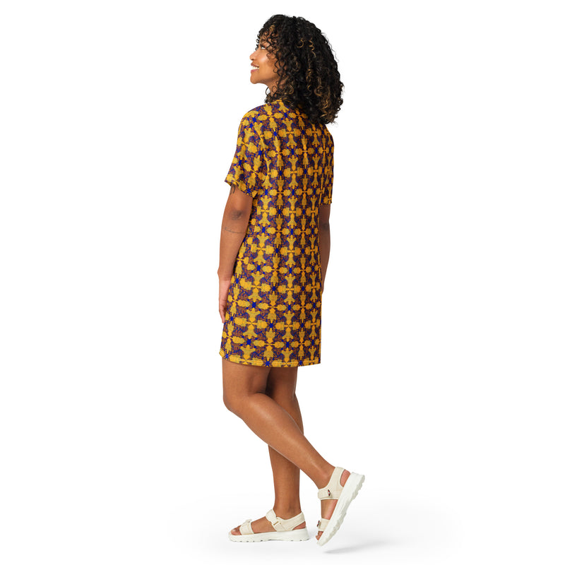 Hot Wata T-Shirt Dress | Oshun Inspired Queer Art