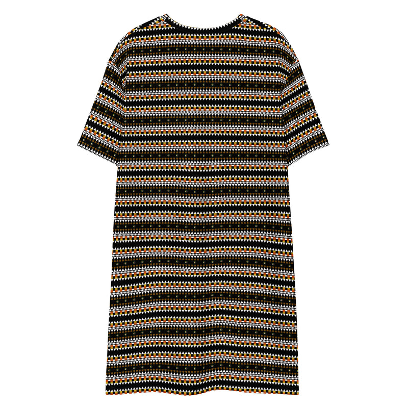 Fulani's Desire T-Shirt Dress | Afrocentric Fashion