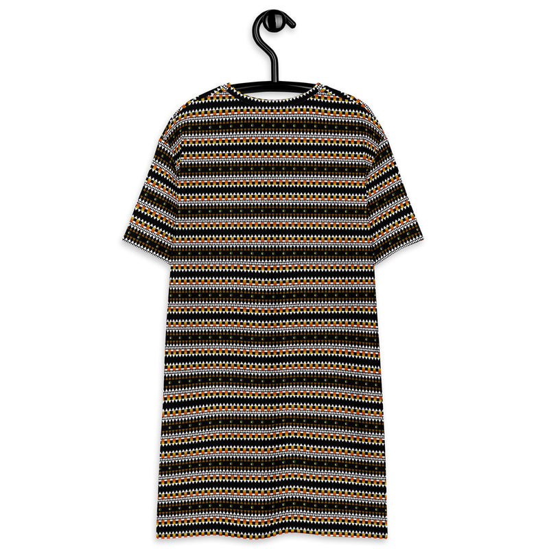 Fulani's Desire T-Shirt Dress | Afrocentric Fashion