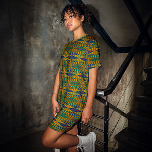 Pitti Pat To Market T-Shirt Dress | Black Joy Fashion