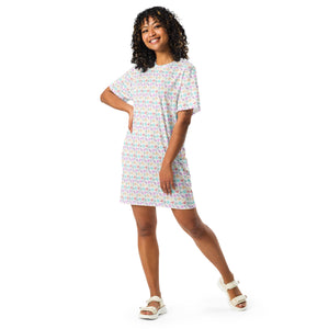 Come As You Are (Light) T-Shirt Dress | LGBTQ+ Pride Apparel