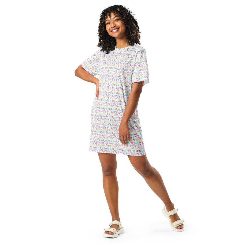 Come As You Are (Light) T-Shirt Dress | LGBTQ+ Pride Apparel