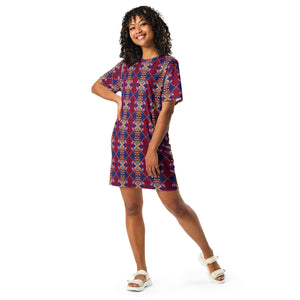 Ujamaa T-Shirt Dress | Kwanzaa & Black Pride Fashion