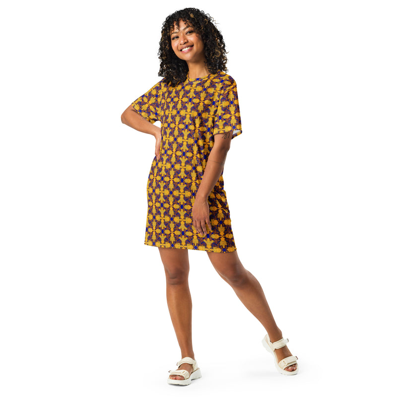 Hot Wata T-Shirt Dress | Oshun Inspired Queer Art