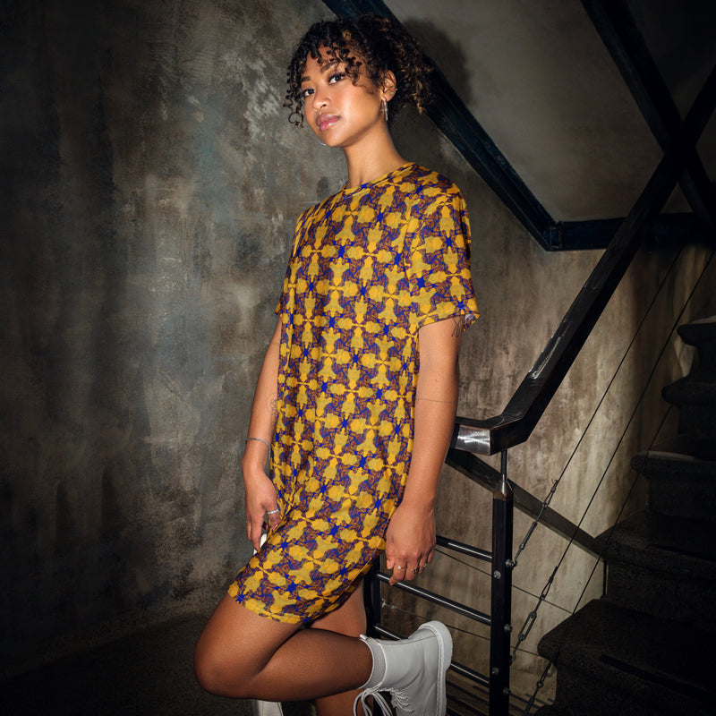 Hot Wata T-Shirt Dress | Oshun Inspired Queer Art
