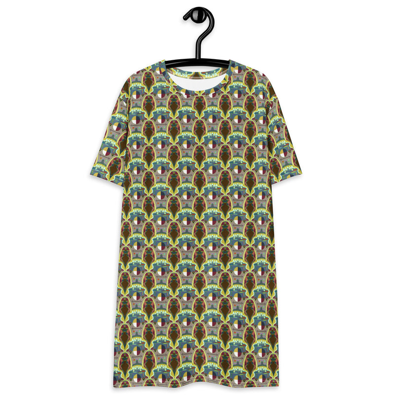 A Cellular Womb-In T-Shirt Dress | Black Queer Art