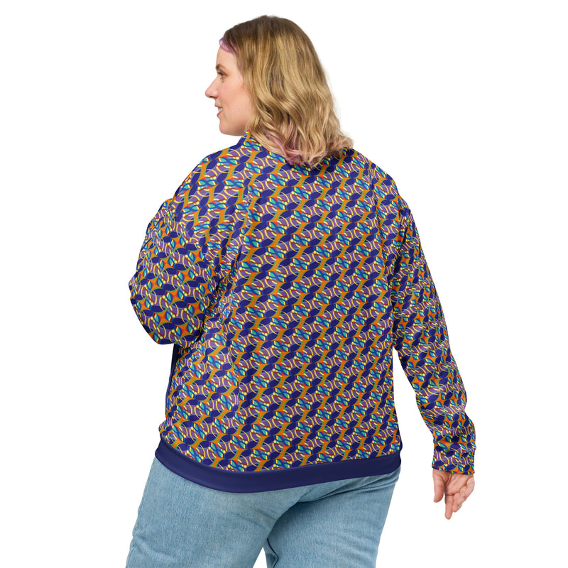 Nana's Strands Bomber Jacket | Black Family Heritage