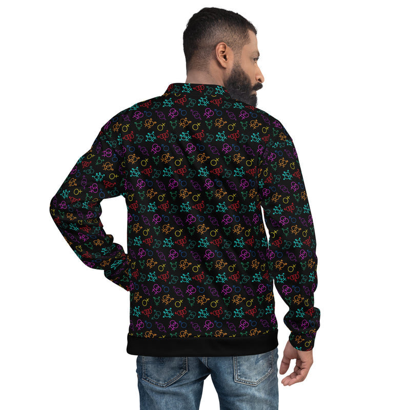 Come As You Are Bomber Jacket | Queer Art & Black Pride