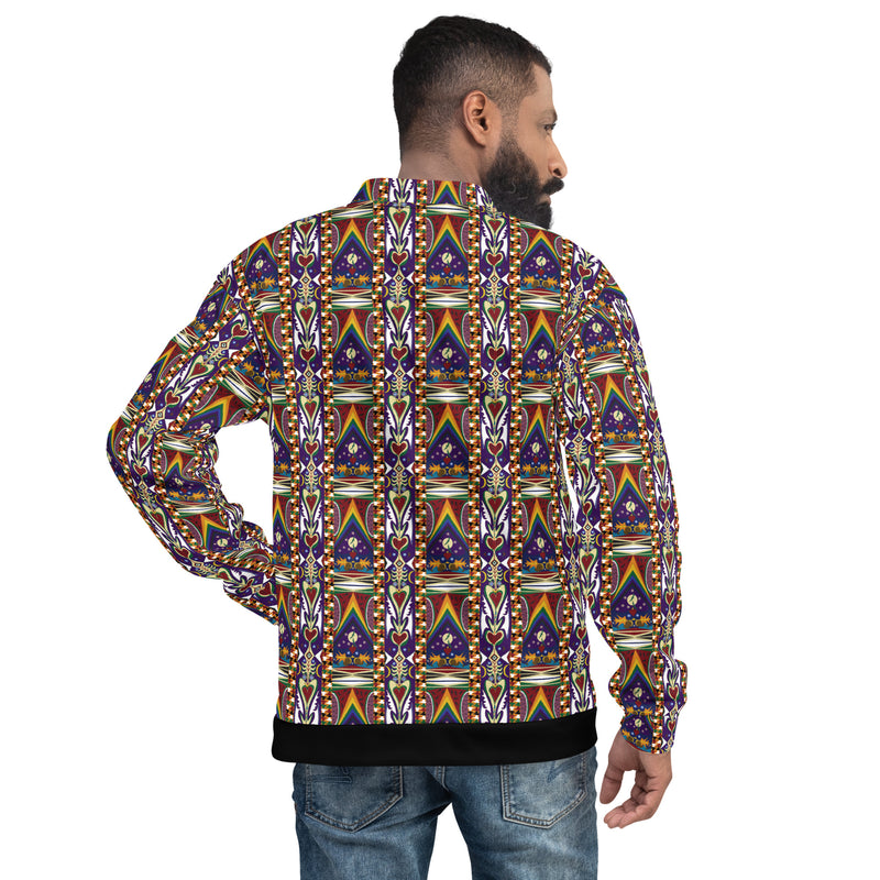 Watermelon Proud Bomber Jacket | Black Queer Pride