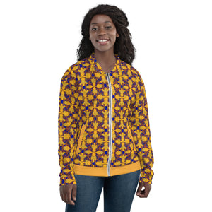 Hot Wata Bomber Jacket | Oshun & Black Pride Apparel